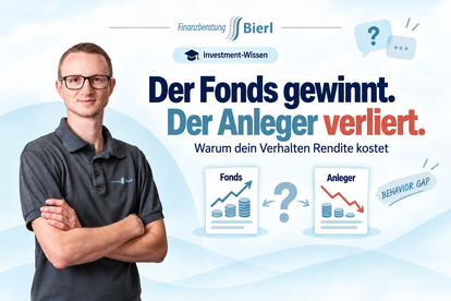 Behavior Gap - Warum der Fonds gewinnt und der Anleger verliert Behavior Gap - Warum der Fonds gewinnt und der Anleger verliert